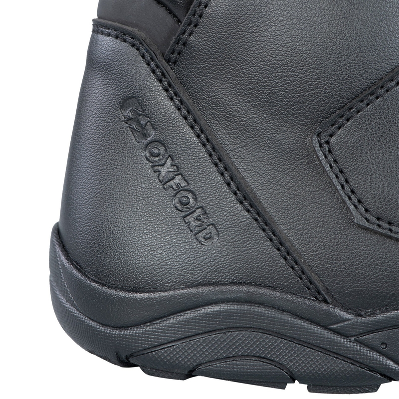 Oxford Spartan WP Black Motorcycle Boots