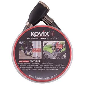 Serrure à câble avec alarme KOVIX KWL24-110
