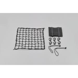 Filet à bagages flexible pour moto avec crochets en plastique Daytona 40 x 40 cm noir