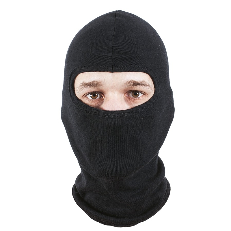 Cagoule pour casque Cagoule Emerze Coton noir