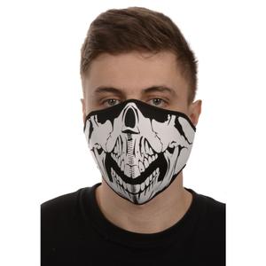 Masque de tête de mort Emerze noir et blanc