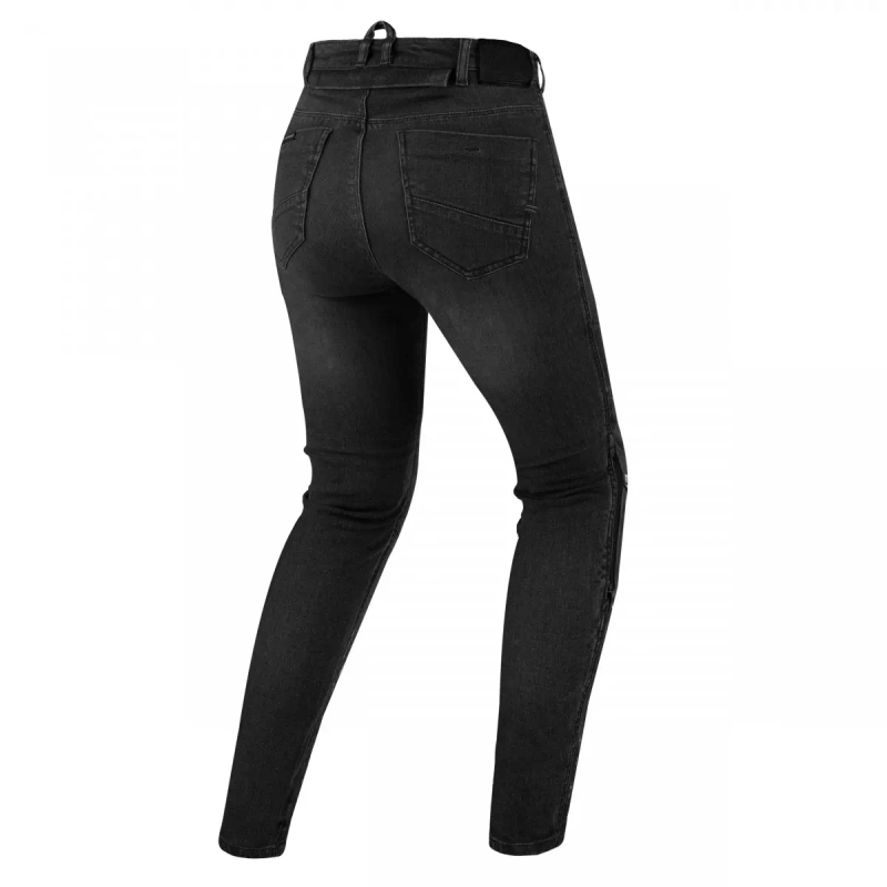 Jeans moto femme Shima Metro noir