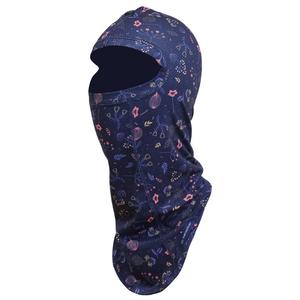 Cagoule moto nanosilver® Bloom bleu foncé
