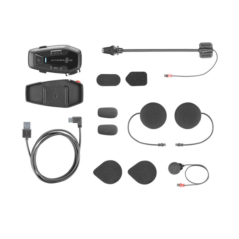 Oreillette Bluetooth Interphone U-COM7R - Pack unique