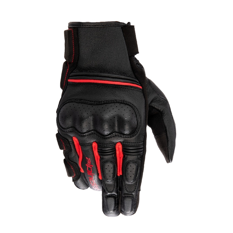 Gants moto Alpinestars Phenom noir et rouge