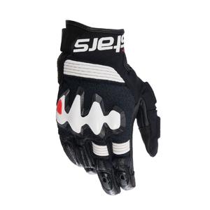 Gants de moto Alpinestars Halo noir et blanc