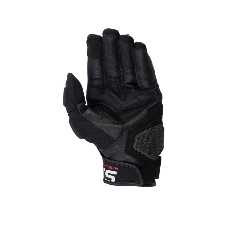Gants de moto Alpinestars Halo noir et blanc