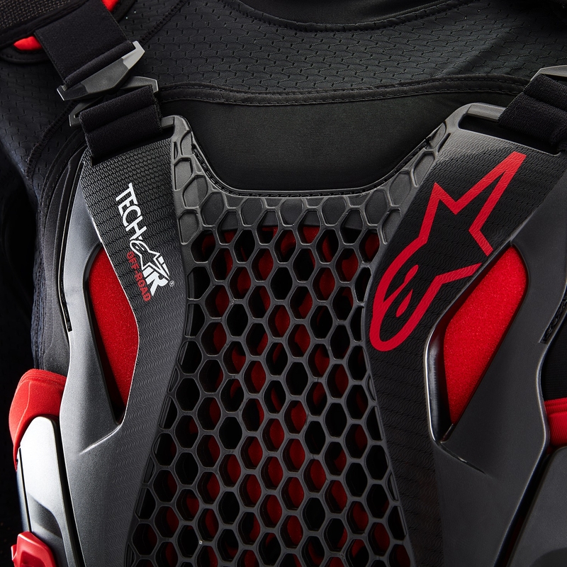 Gilet airbag Alpinestars TECH-AIR®OFF-ROAD noir-rouge