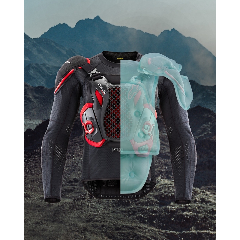 Gilet airbag Alpinestars TECH-AIR®OFF-ROAD noir-rouge