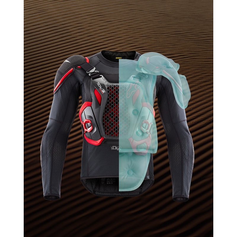 Gilet airbag Alpinestars TECH-AIR®OFF-ROAD noir-rouge