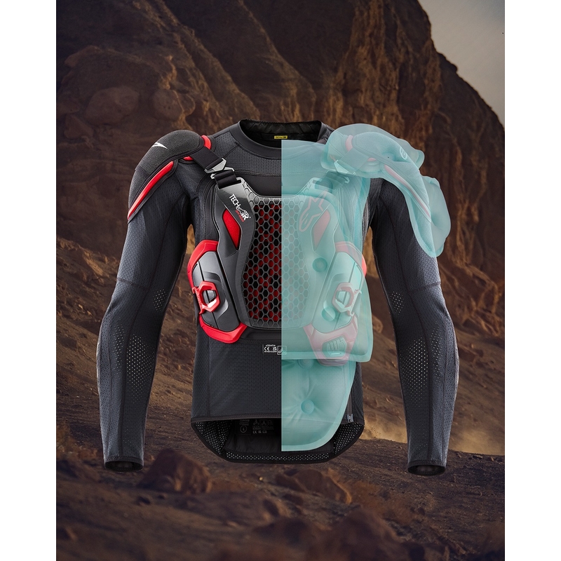 Gilet airbag Alpinestars TECH-AIR®OFF-ROAD noir-rouge