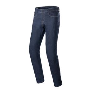 Alpinestars Radon Relaxed Fit Denim Motorcycle Jeans Washed Blue
