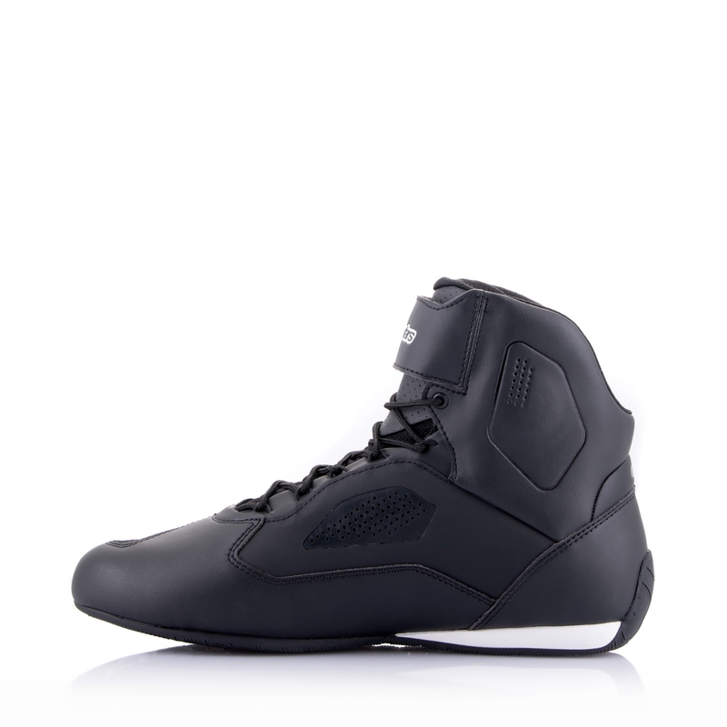 Bottes de moto Alpinestars Faster-3 Rideknit noires et grises