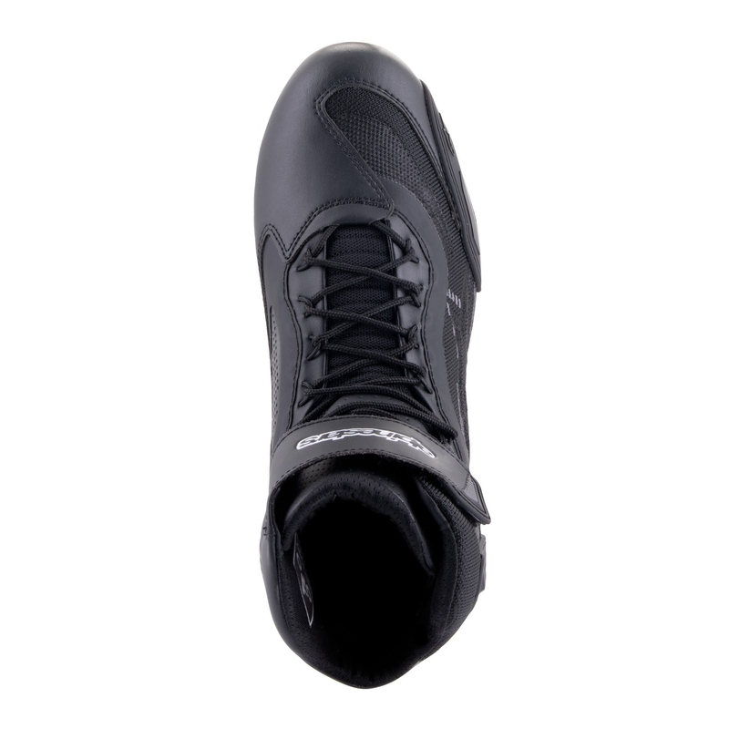 Bottes de moto Alpinestars Faster-3 Rideknit noires et grises
