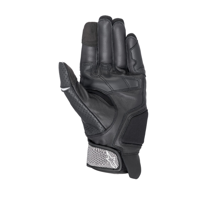 Gants de moto Alpinestars Morph Sport noir, blanc et gris