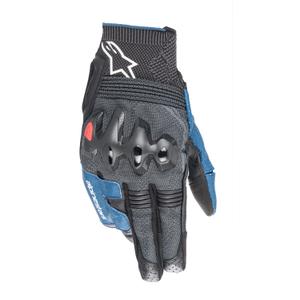 Gants moto Alpinestars Morph Sport noir-gris-bleu-rouge
