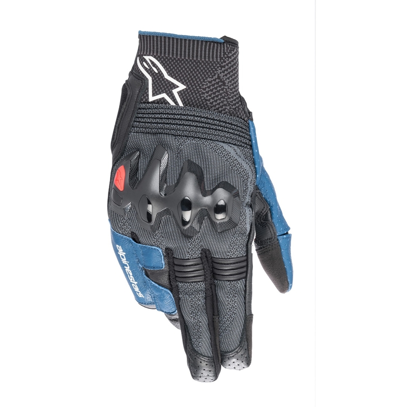 Gants moto Alpinestars Morph Sport noir-gris-bleu-rouge