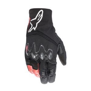 Gants moto Alpinestars Hyde XT Drystar noir et rouge