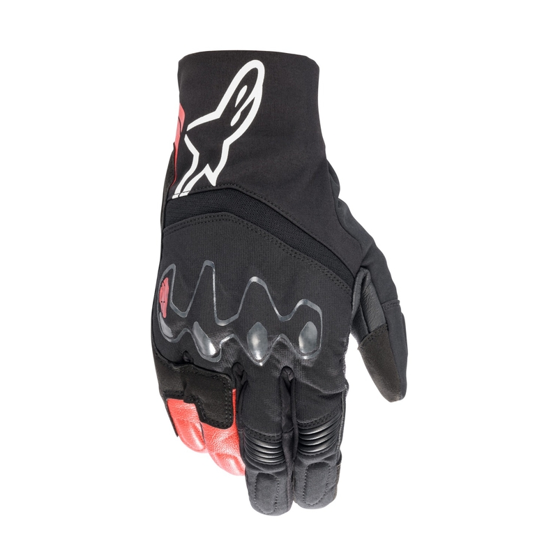Gants moto Alpinestars Hyde XT Drystar noir et rouge