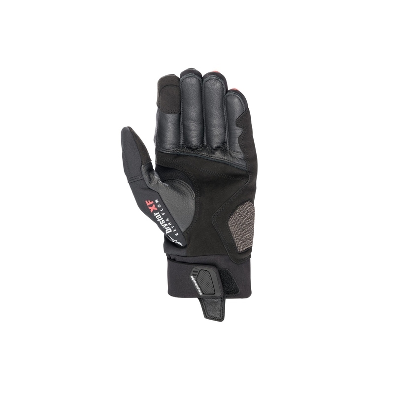 Gants moto Alpinestars Hyde XT Drystar noir et rouge