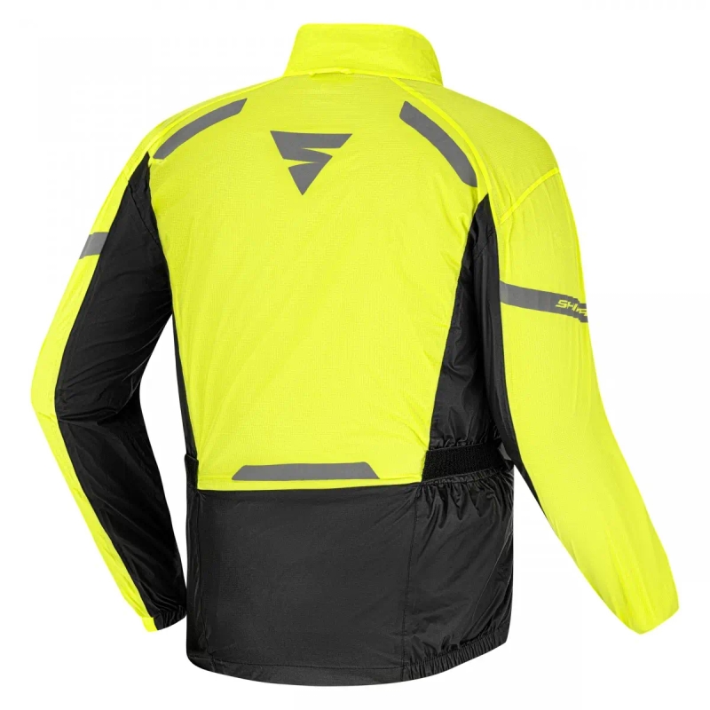 Veste imperméable Shima Hydrodry 2.0 noir et jaune fluo