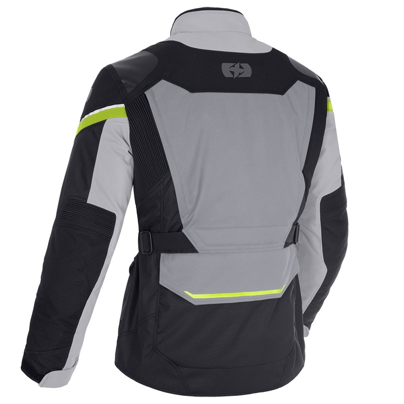 Oxford Montreal 4.0 DRY2DRY™ noir-gris-jaune fluo veste de moto
