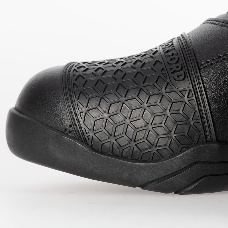 Oxford Delta Black Motorcycle Boots