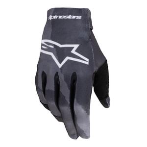 Gants de moto Alpinestars Radar camouflage gris-noir
