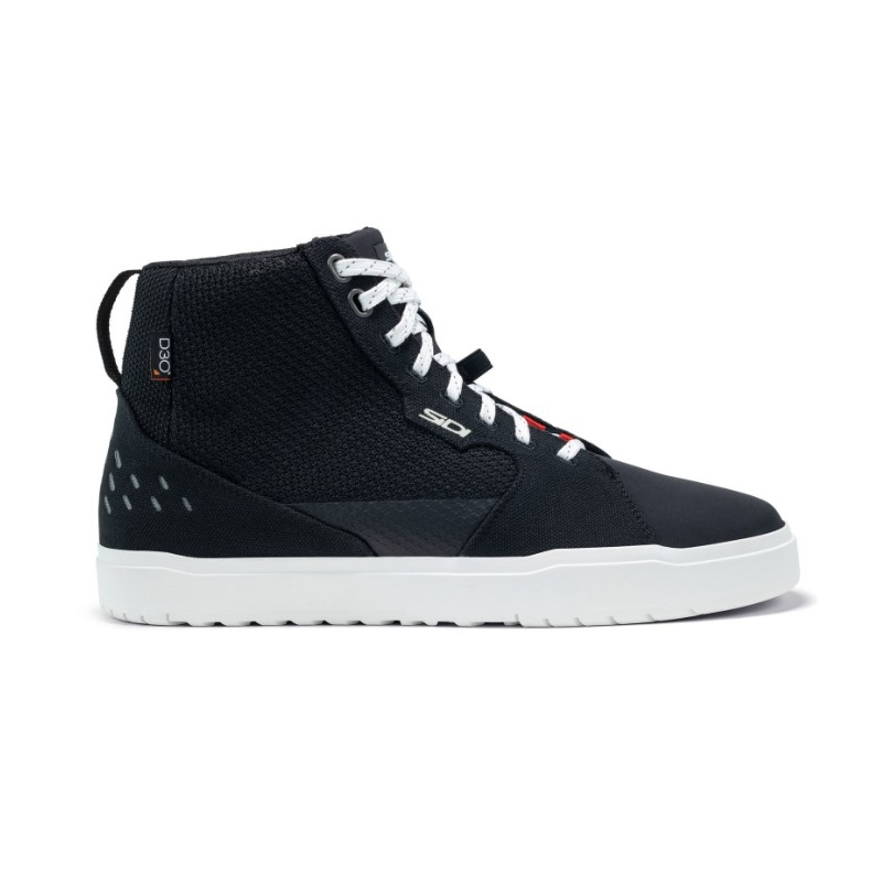 Bottes de moto SIDI ARX Air noires et blanches