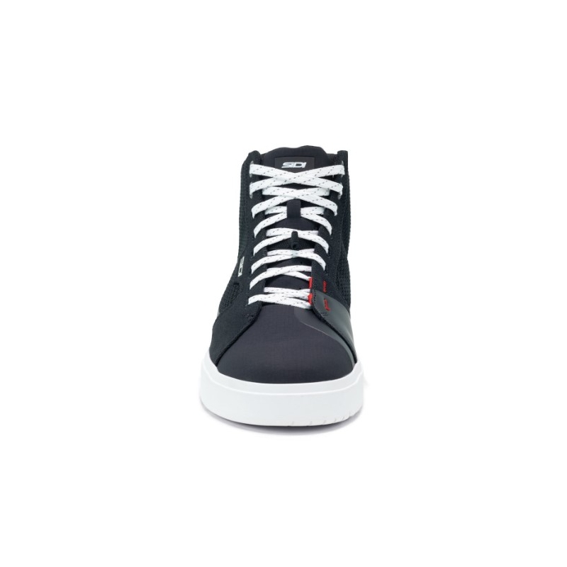 Bottes de moto SIDI ARX Air noires et blanches