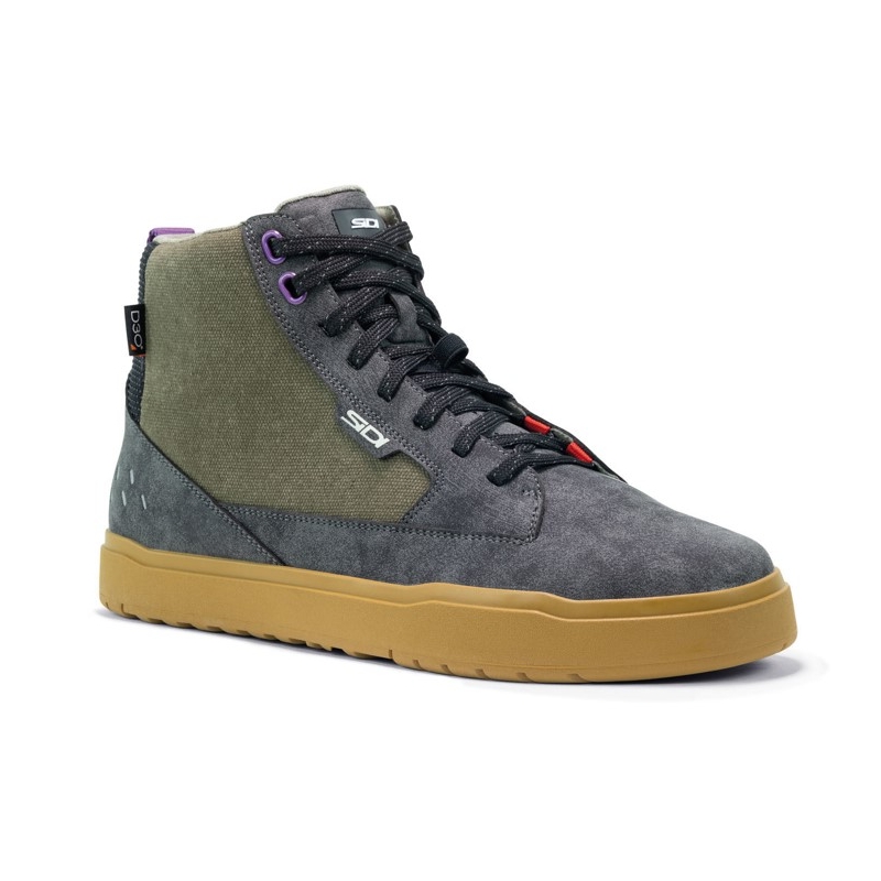 Bottes de moto SIDI ARX gris-vert