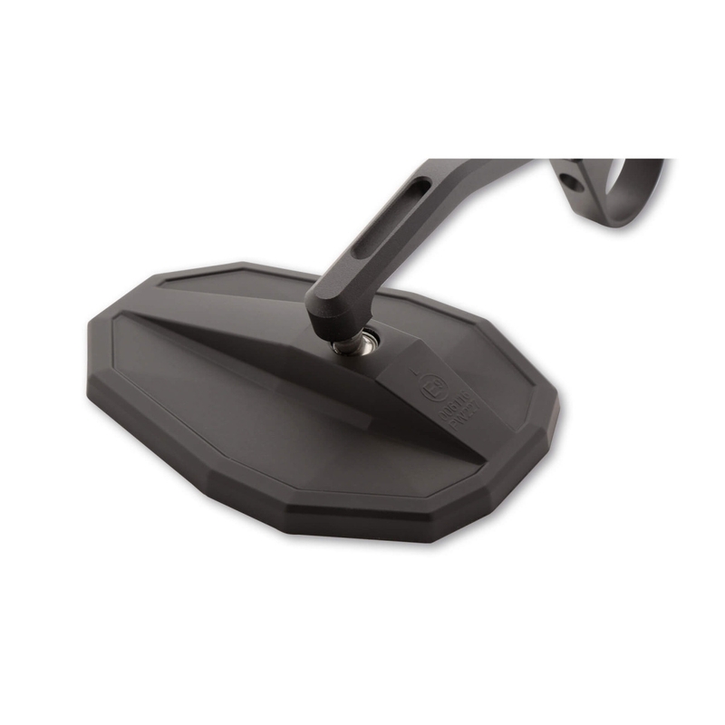Miroir pour embouts de guidon Shin Yo Straight Long noir