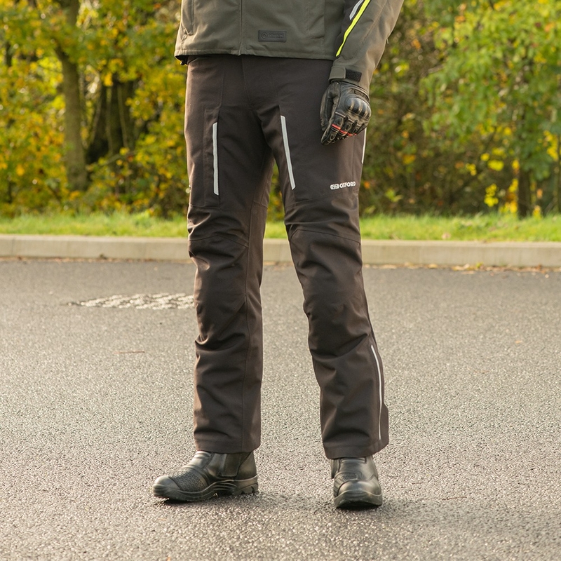 Pantalon de moto raccourci Oxford Advanced Hinterland DRY2DRY™ noir