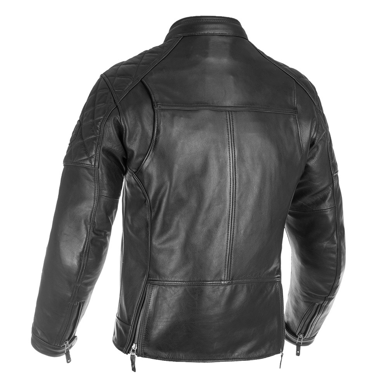 Oxford Route 73 2.0 Veste de moto en cuir noir