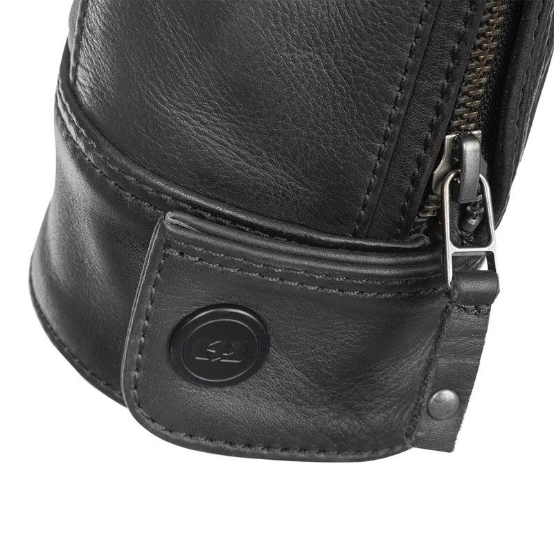 Oxford Route 73 2.0 Veste de moto en cuir noir