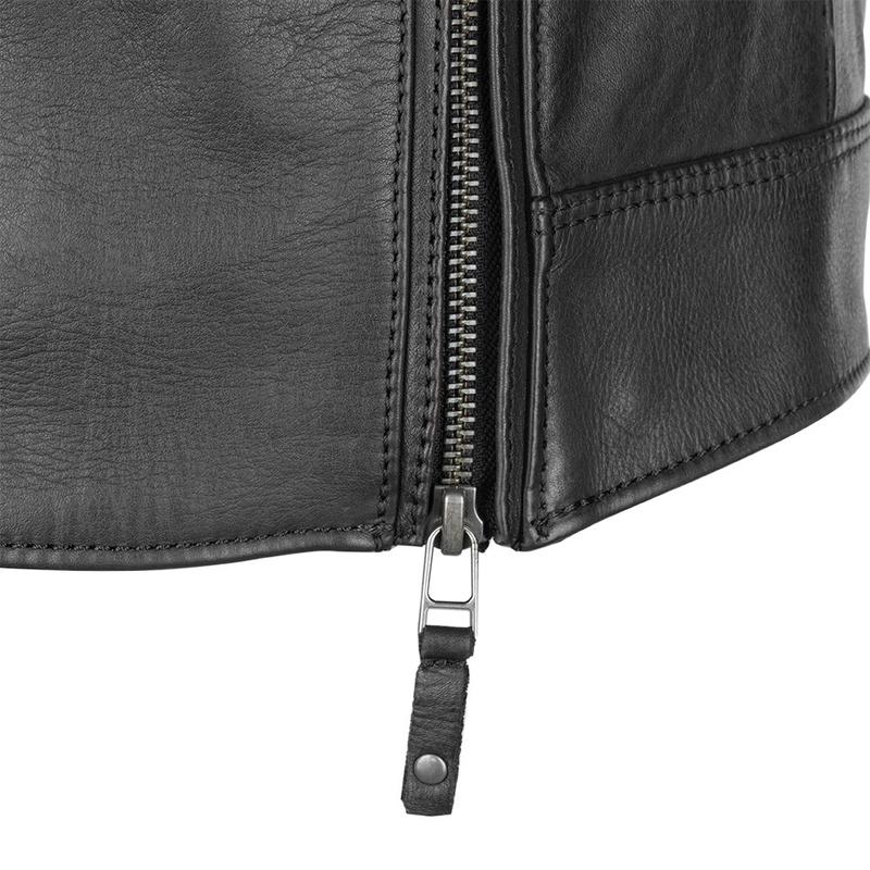 Oxford Route 73 2.0 Veste de moto en cuir noir