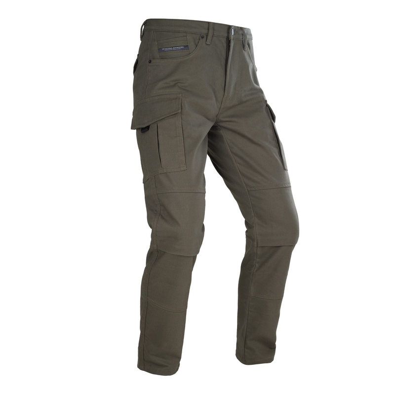 Pantalon de moto kaki Oxford Original Approved Cargo AA