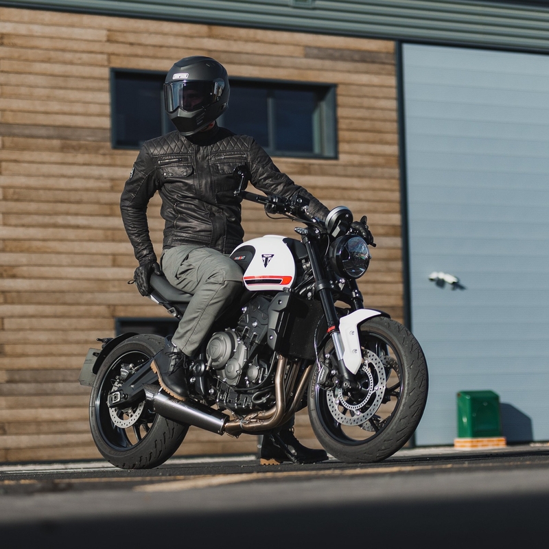 Pantalon de moto kaki Oxford Original Approved Cargo AA