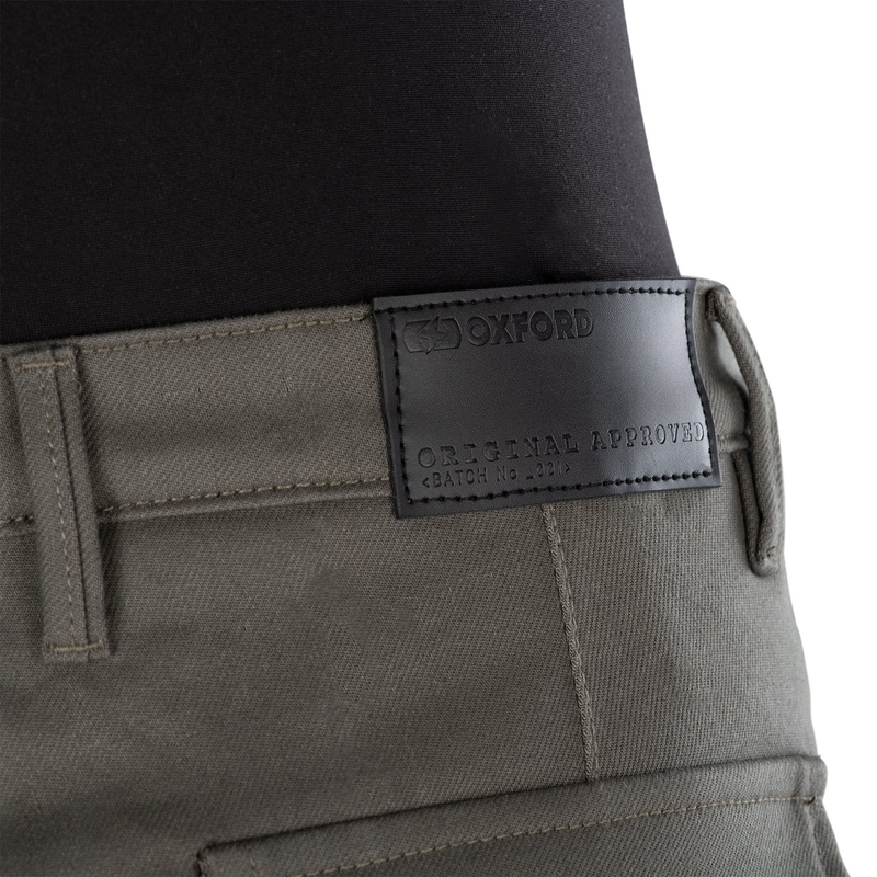 Pantalon de moto kaki Oxford Original Approved Cargo AA