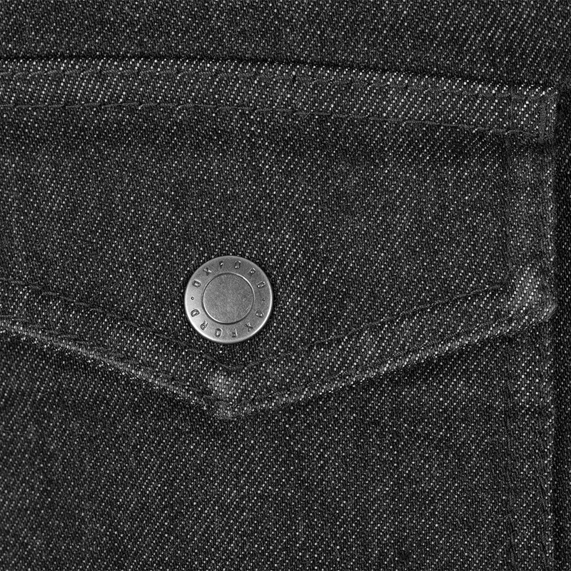 Oxford Original Approved Black Motorcycle Shirt