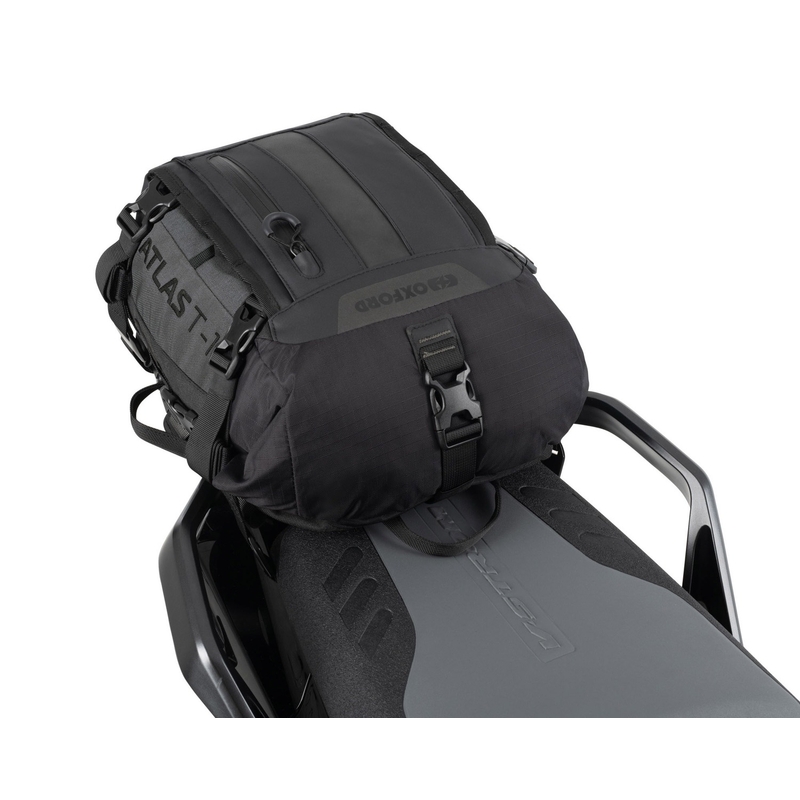 Sacoche de selle passager Oxford Atlas T-10 Advanced Tourpack 10 l noire