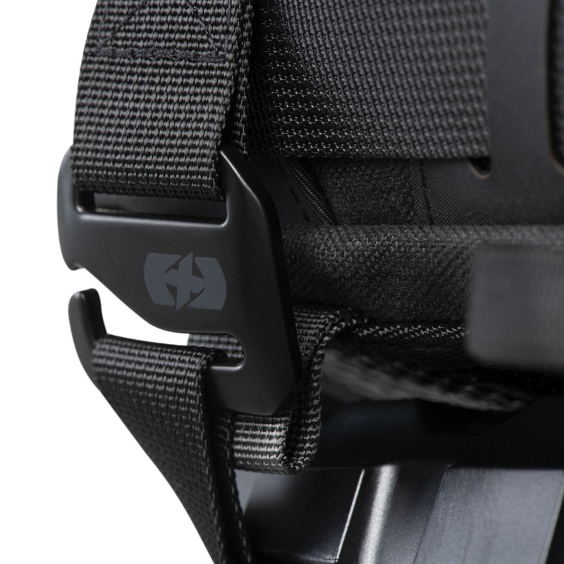 Sacoche de selle passager Oxford Atlas T-10 Advanced Tourpack 10 l noire