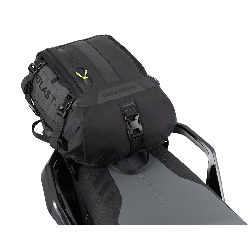 Sacoche de selle passager Oxford Atlas T-10 Advanced Tourpack 10L Gris
