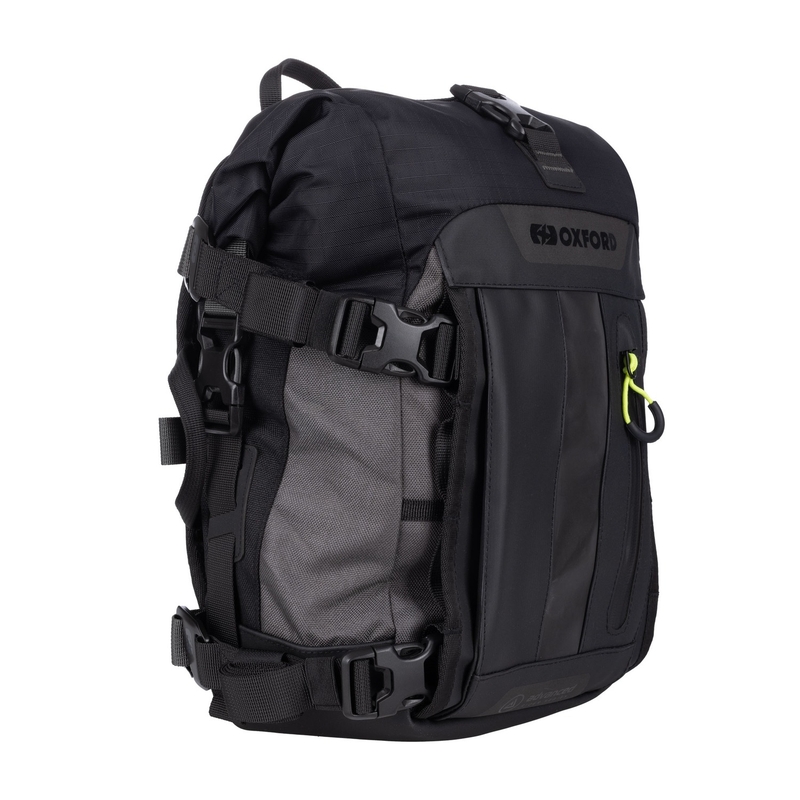 Sacoche de selle passager Oxford Atlas T-10 Advanced Tourpack 10L Gris