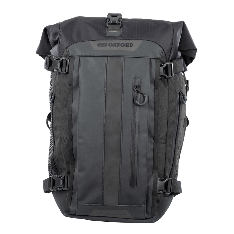 Sacoche de selle passager Oxford Atlas T-20 Advanced Tourpack 20 l noire