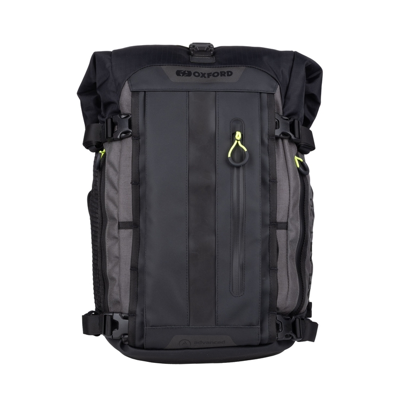 Sacoche de selle passager Oxford Atlas T-20 Advanced Tourpack 20 l grise