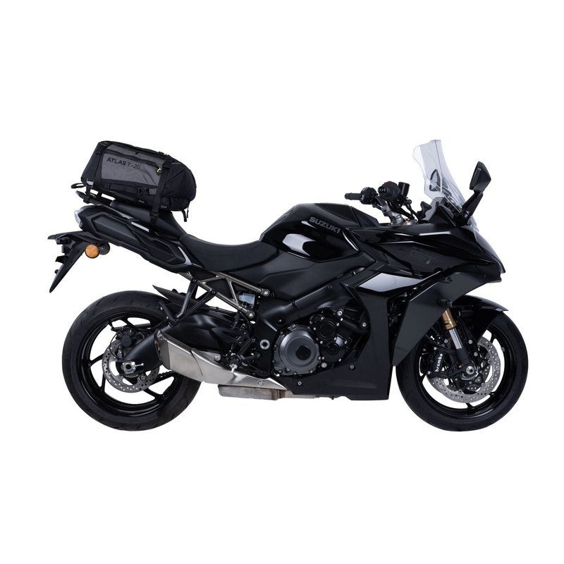 Sacoche de selle passager Oxford Atlas T-20 Advanced Tourpack 20 l grise