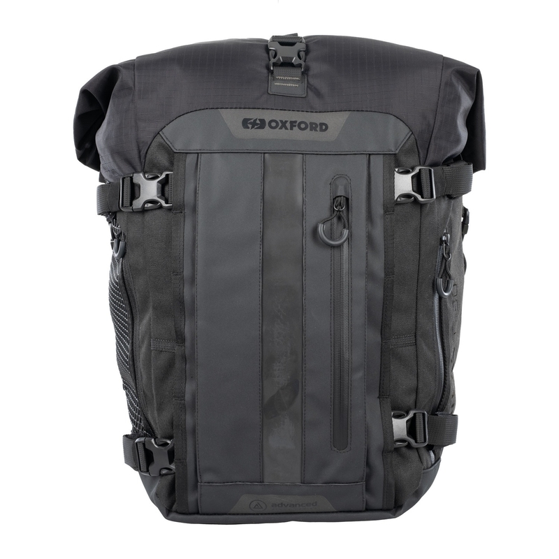 Sacoche de selle passager Oxford Atlas T-30 Advanced Tourpack 30 l noire