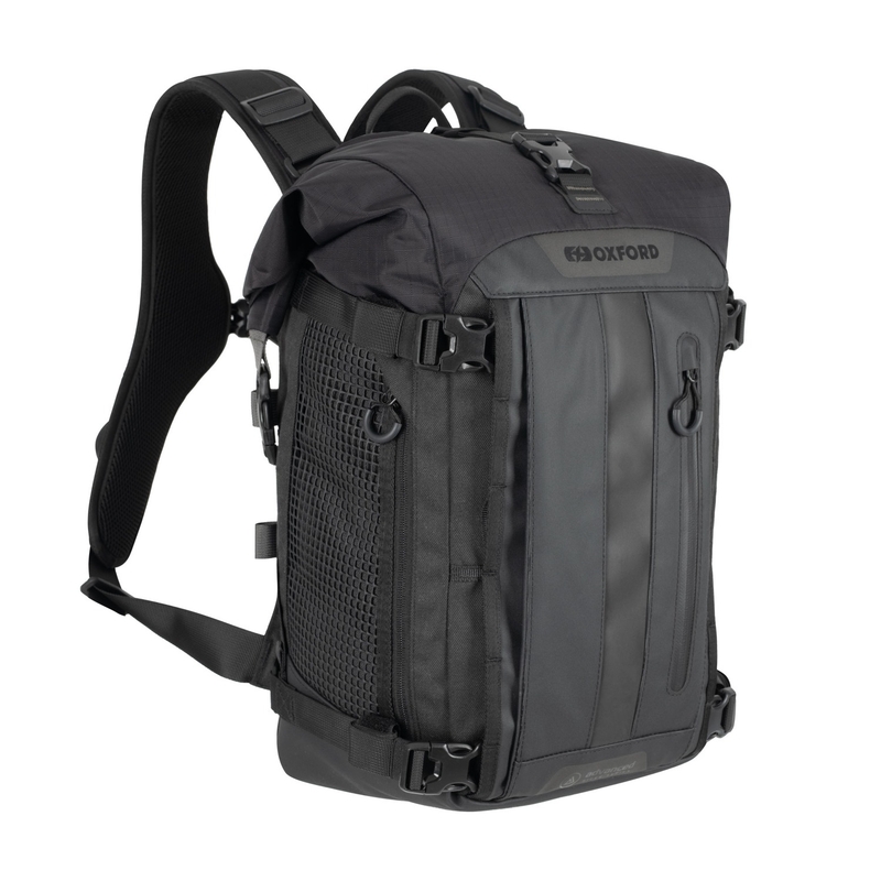 Sac à dos de moto Oxford Atlas B-20 Advanced 20 l noir