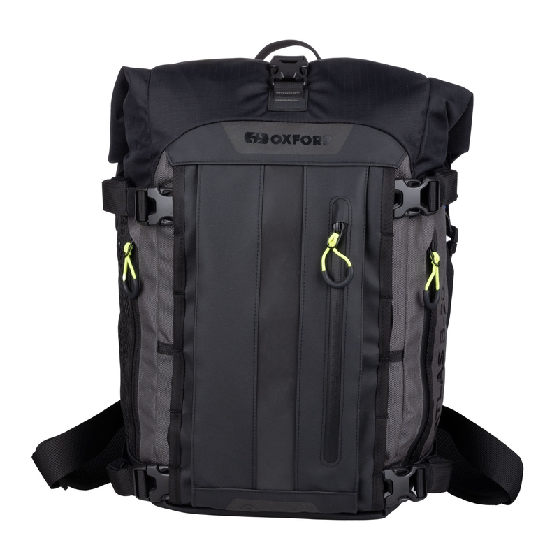 Sac à dos moto Oxford Atlas B-20 Advanced 20 l gris